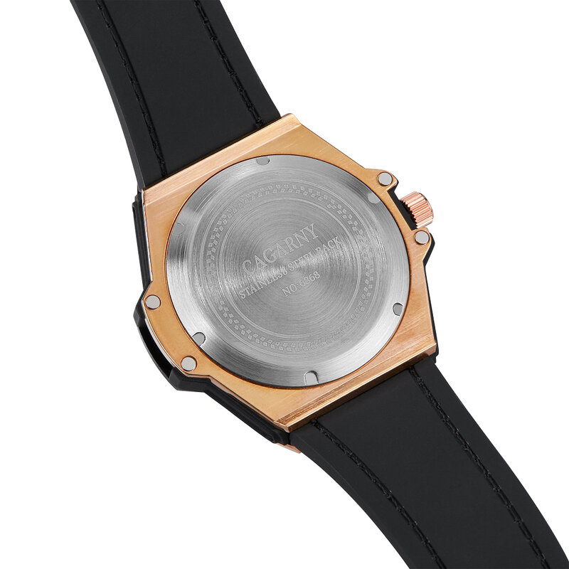 Fajne męskie zegarki męskie projektant zegarki luksusowy zegarek marki Quarz zegarek człowiek wodoodporny Sport mężczyzna zegar różowe złoto Relogio