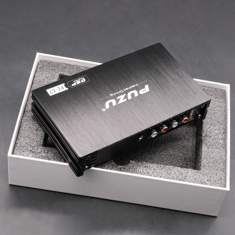 PUZU автомобильный усилитель DSP с заводским кабелем, подходит для автомобилей toyota, встроенный 4 канала до 6 каналов, для сабвуфера, RCA выход, аудиопроцессор