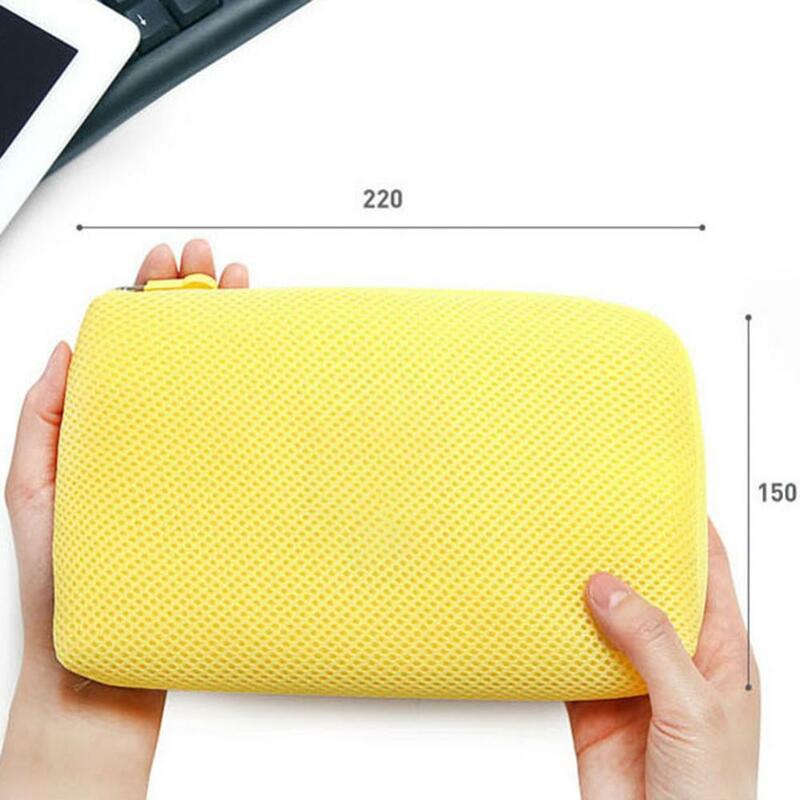 Travel Portable Make Up Bag Organizer Data Cable Charger Pouch Storage Container