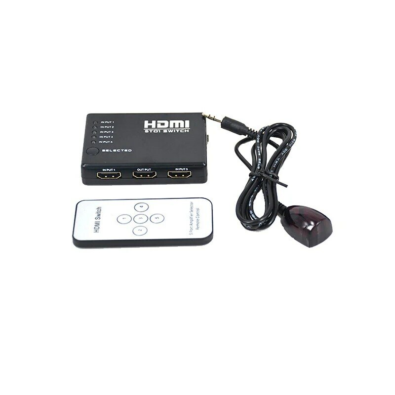 Switch compatibile HDMI con telecomando applicare a PS4/Set-Top box/Computer nel dispositivo condivisione di un convertitore di uscita Display HDMI