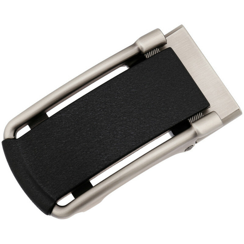 Hebilla de cinturón sin dientes para hombre, accesorios de ropa de diseñador, de negocios, 3,5 cm, LY136-21805