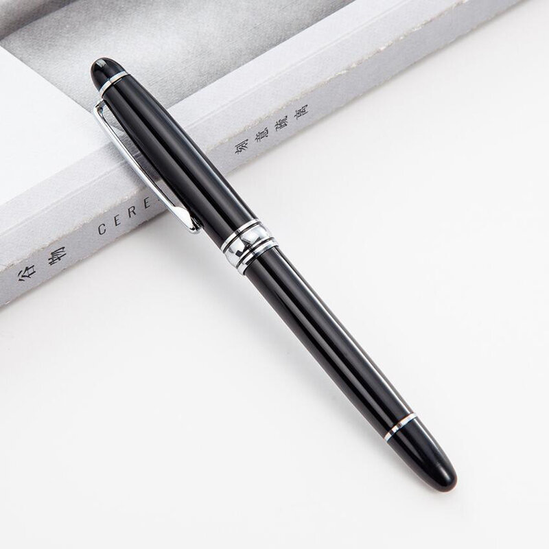 Лидер продаж, брендовая 163 полностью Металлическая искусственная офисная деловая Мужская ручка для письма, подарочная ручка, купить 2, отпра...