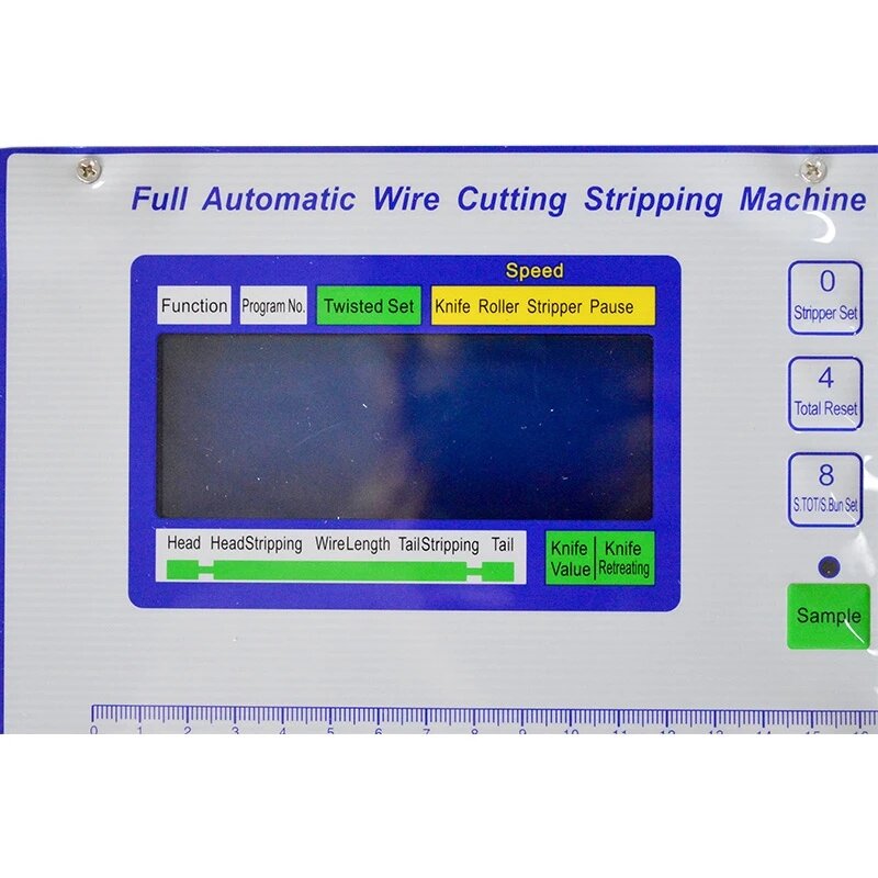 Automatyczna maszyna do ściągania izolacji z przewodów komputerowych/elektryczne urządzenie do odizolowywania kabli/obcinak do rur SWT508C