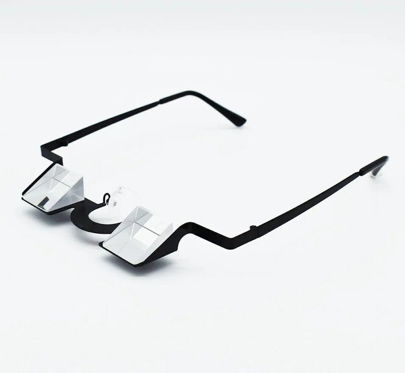 Gafas Belay ligeras de 1,20 oz con marco de Metal fuerte y Prisma K9 muy transparente para escalada
