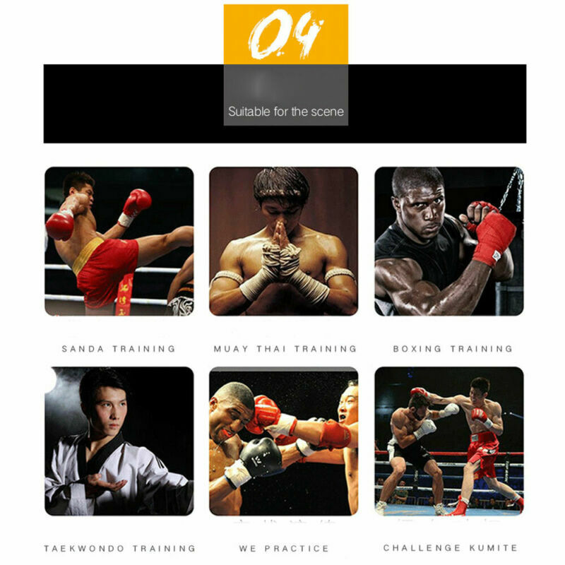 2 unidspack 2,5 M de longitud 5cm de ancho 100% de boxeo de envolturas de mano Muay Thai patada vendas manos boxeo capacitación vendas GYH 