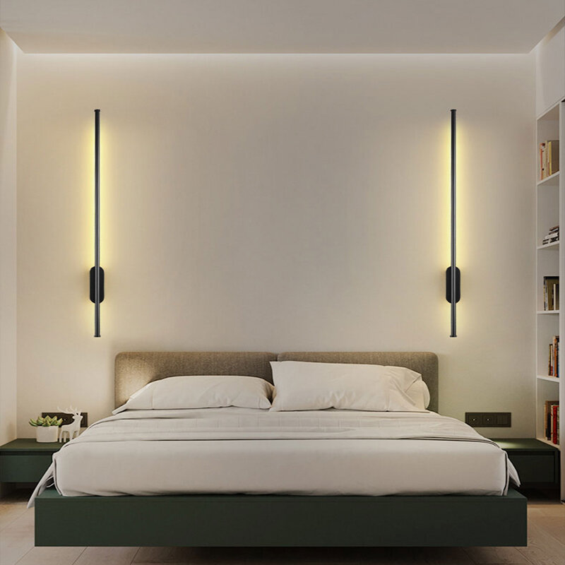 Lampade da parete moderne e minimaliste soggiorno applique da comodino  camera da letto lampada da corridoio a Led nordica scale applique da parete  a led / Illuminazione per interni