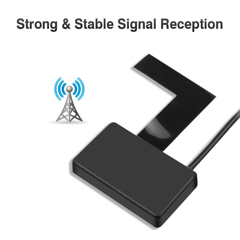 DAB/DAB + głowica radia samochodowego antena anteny montaż szyby SMB wtyczka odbiór sygnału europa DAB DAB + odbiornik sygnału