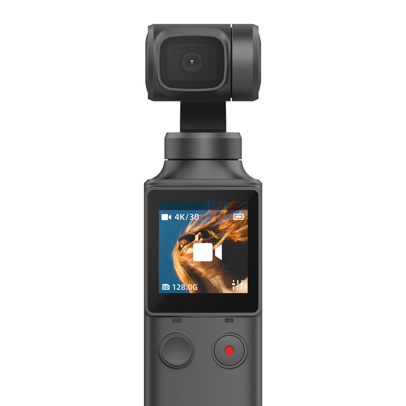 Fimi palma câmera 3-axis 4k hd handheld cardan câmera estabilizador 128 ° grande angular faixa inteligente embutido wi-fi controle presente de natal