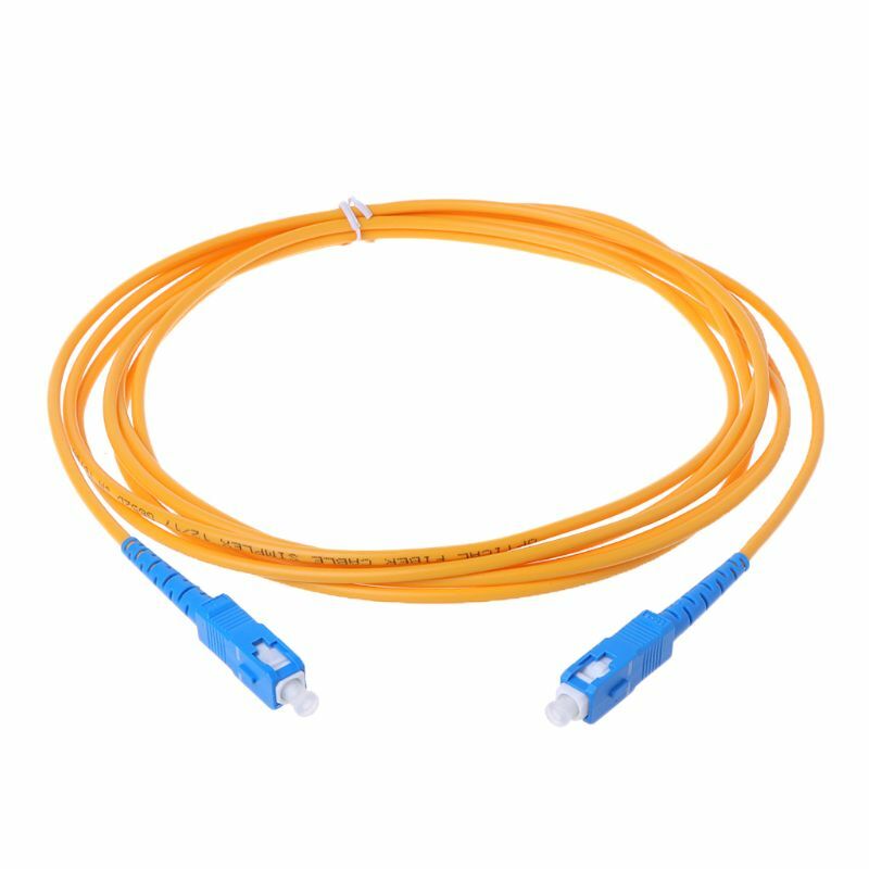 SC/UPC-SC/UPC-SM 3mm światłowodowy kabel Jumper tryb pojedynczy rozszerzenia Patch Cord Drop shipping