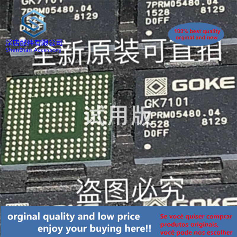 1 шт., 100% качественный Оригинальный Новый GK7101 GOKE BGA, лучшее качество