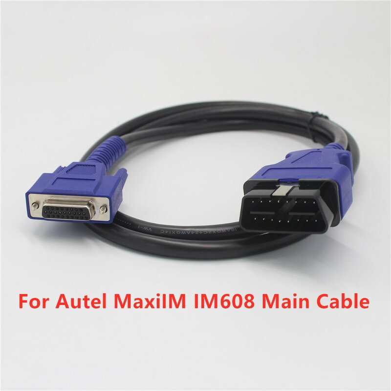 Acheheng Car OBD2 Cables for Autel MaxiIM IM608 ADVANCED IMMO & KEY PROGRAMMING IM609 im608 OBD interface im508 main cable