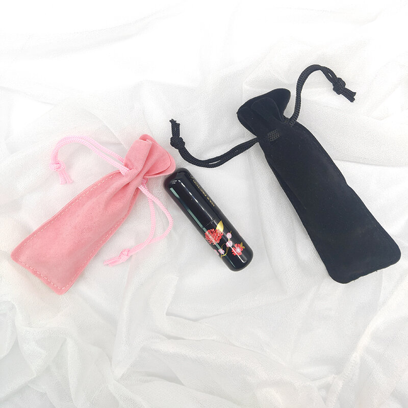 Фланелевая бархатная сумка с логотипом на заказ, сумки для упаковки украшений и часов, свадебные бархатные сумки-карандаши на шнурке для подводки глаз и бровей