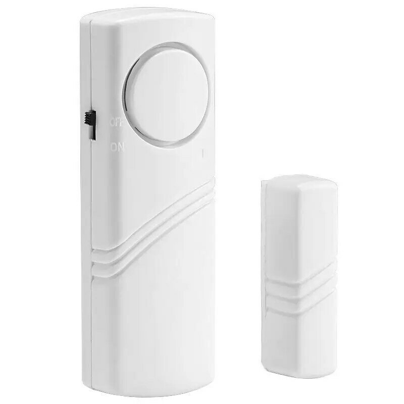 Alarma antirrobo inalámbrica con Sensor magnético, sistema de seguridad más largo para el hogar, dispositivo de seguridad de 90dB, 1 unidad