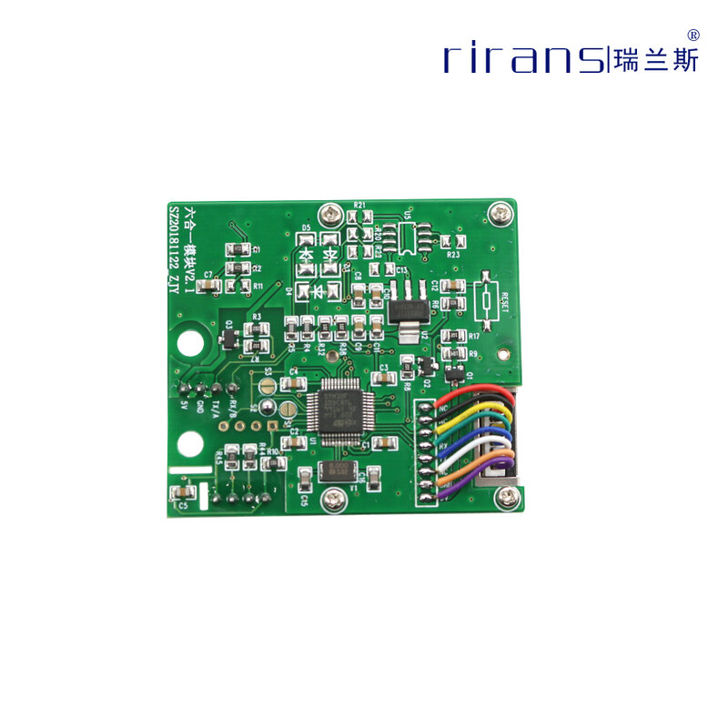 Air Quality Detection Module PM2.5 Formaldehyde Temperature and Humidity CO2 Carbon Dioxide Tvoc Six-in-one Sensor