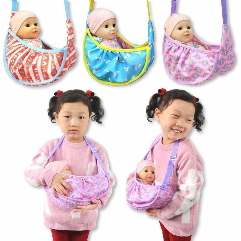 Mochila De Transporte al aire libre para muñecas, paquetes salientes, adecuada para llevar muñecas de 10/12/14 pulgadas