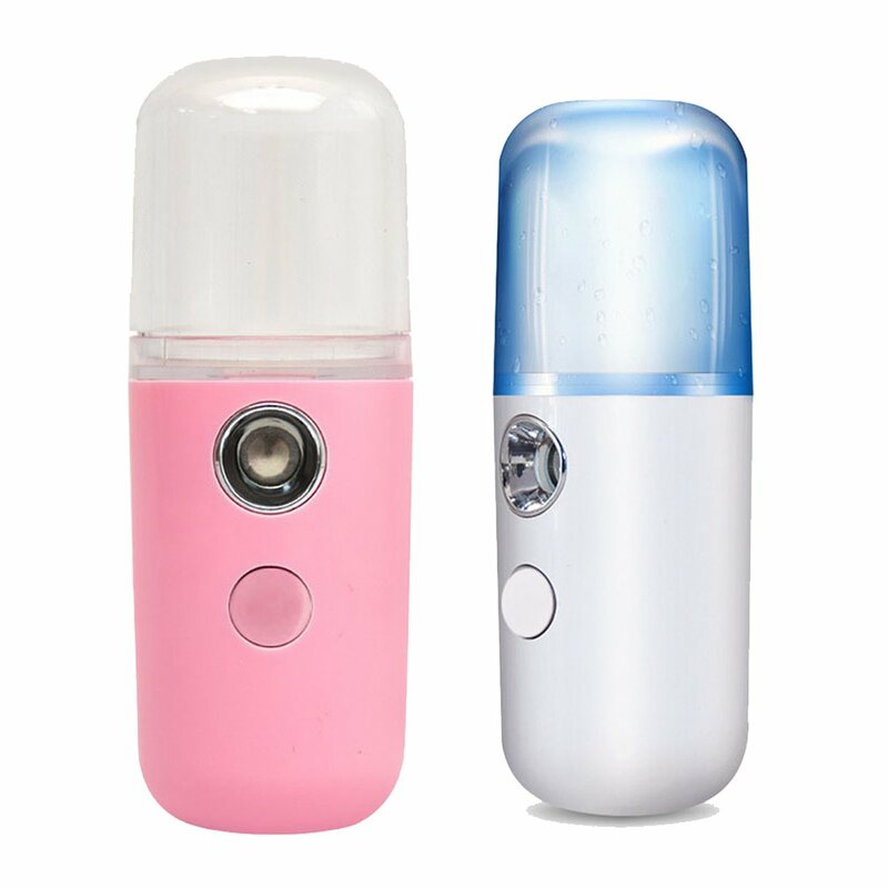 USB Humidifier Rechargeable Nano Mist Sprayer Facial Nebulizer Steamer Moisturizing Beauty Instruments Face Skin Care Tools