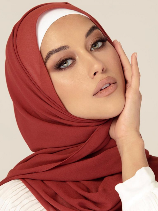 Jilbab Sifon Polos, Syal Kerudung Muslim Wanita, Turban Islam, Mode Syal Kepala, Selendang Pembungkus, Bohemia Rambut Bandana Wanita