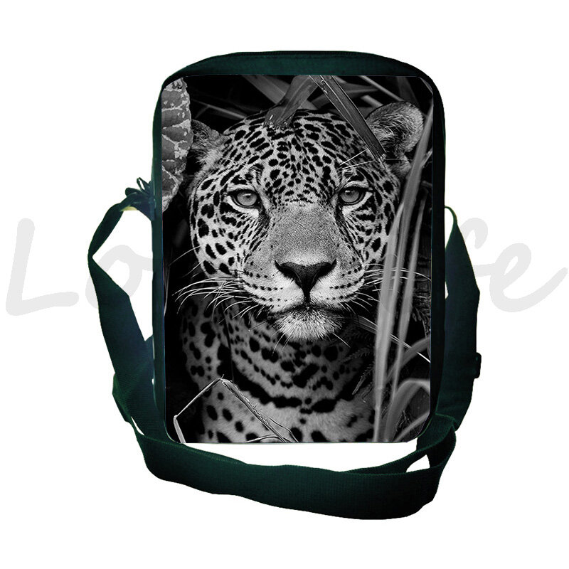 Animal Lion Elephant Deer Zebra Horse Shoulder Bag School Crossbody bag Children men women Boys Girls Casual Handbags