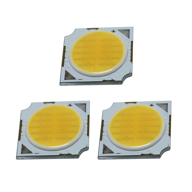 Frete grátis 1919cob led de alta potência 3w-50wcob chip emissor de luz superfície 11mm 20mm 23mm branco quente branco natural