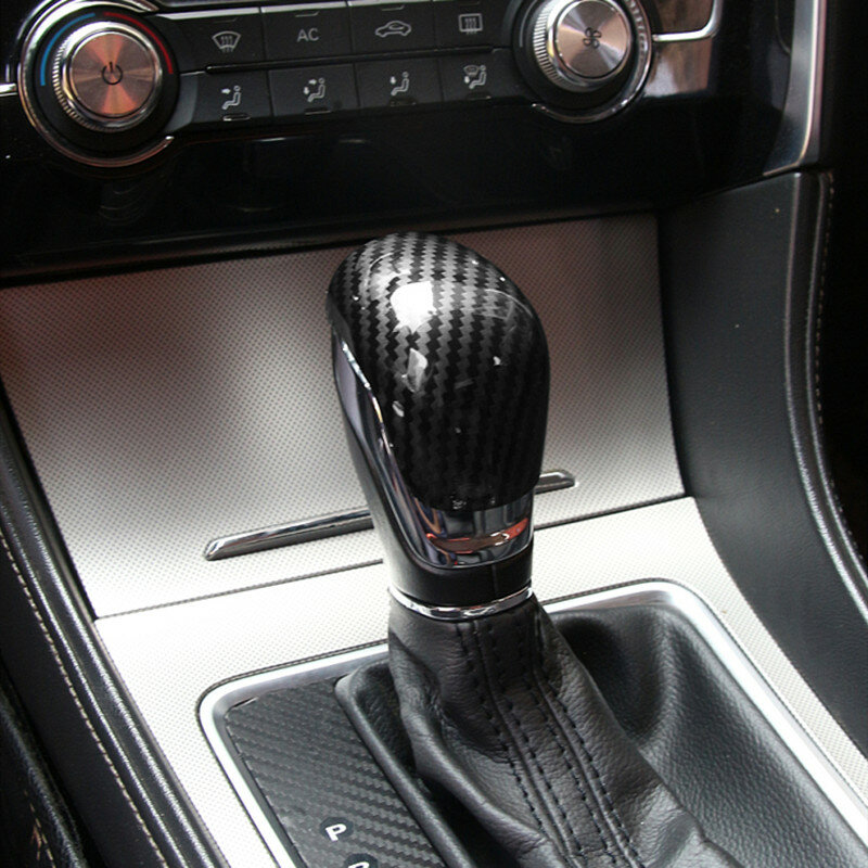 Copertura dell'ingranaggio automatico per Auto in fibra di carbonio modificata per MG MG6 MG ZS copertura della maniglia dell'ingranaggio Styling decorazione d'interni automatica