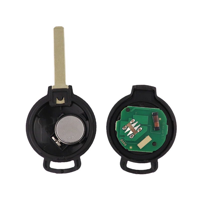 YIQIXIN 3 pulsanti chiave intelligente a distanza per auto per mercedes-benz Smart Fortwo 451 2007-2013 433Mhz 7941 Chip trasmettitore di accesso senza chiave