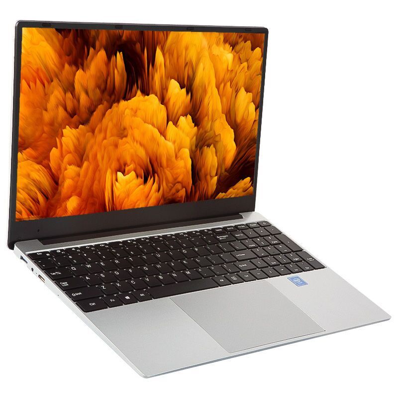 Ноутбук с 15,6-дюймовым дисплеем, четырёхъядерным процессором Wins10, ОЗУ 4 Гб, ПЗУ 64 ГБ