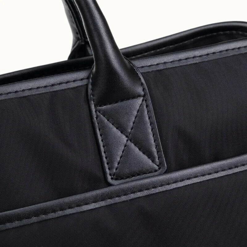 Novo saco de arquivo à prova dminimalist água minimalista náilon masculino negócios maleta bolsa computador maré