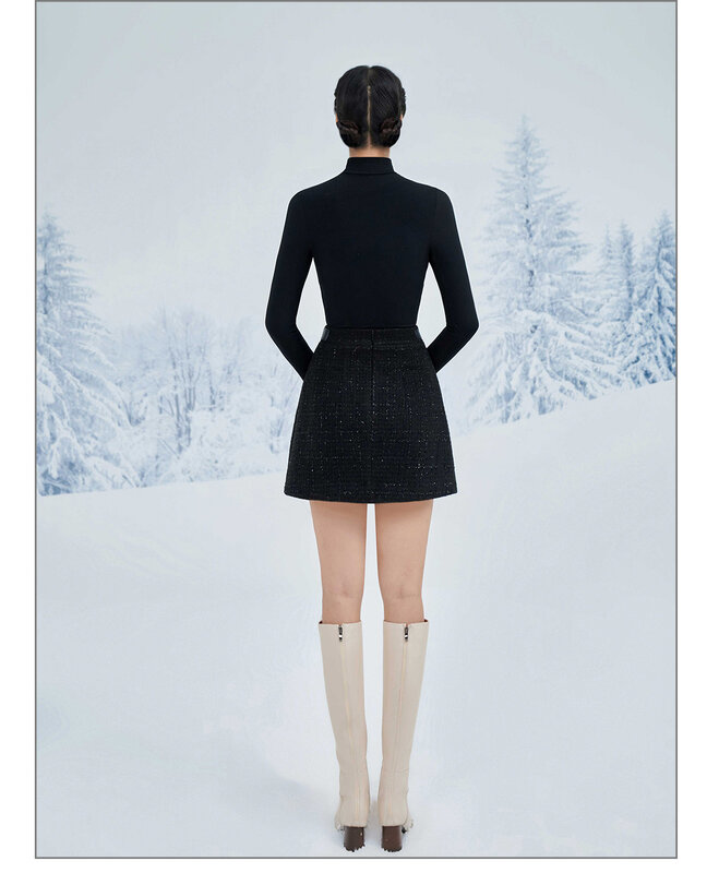 Inverno cashmere lã preto e marinho com pérola no ombro fino olhando fantasia cape único outwear inverno