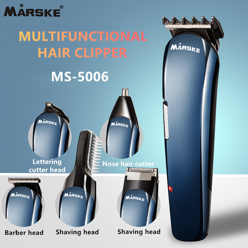 Multifuncional recarregável nariz barbeador de cabelo barbeador elétrico clippers casa adulto clipper cabelo dos homens conjunto