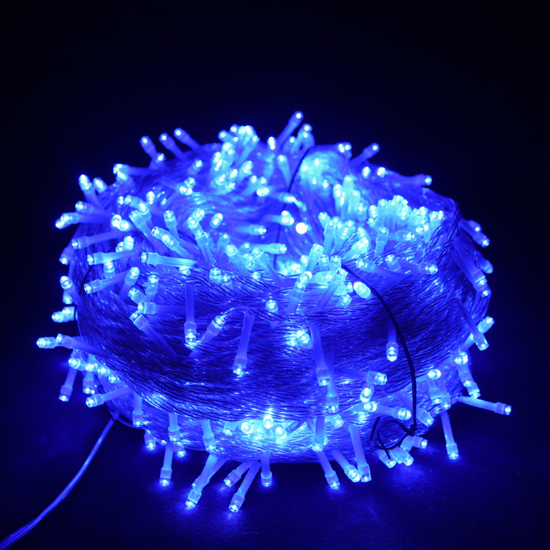 Outdoor LED String Lights Guirlanda, impermeável Fairy Light, Natal, Festa de Casamento, Feriado, Decoração de Jardinagem, 110 V, 220 V, 10-100m