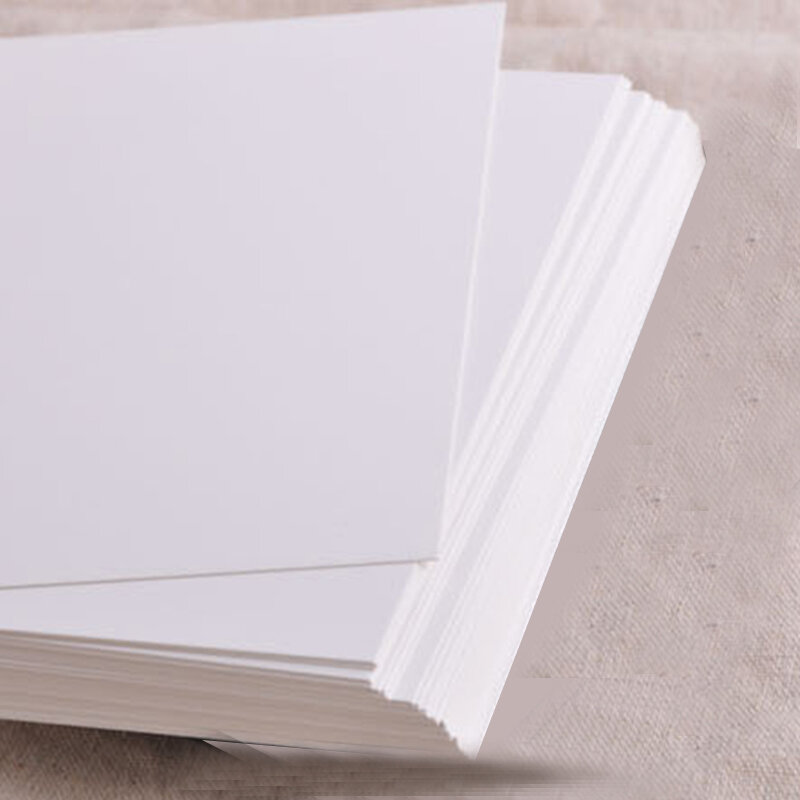 빈 인사 카드 크래프트 종이 엽서, 빈티지 빈 엽서, DIY 핸드 페인트 그래피티 메시지 카드, 흰 종이 GK99, 20 개