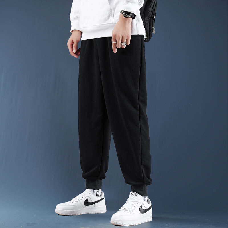 2021 New Summer Spring Mens Cotton Sweatpants Fashion Casual Mans Pants High Quality