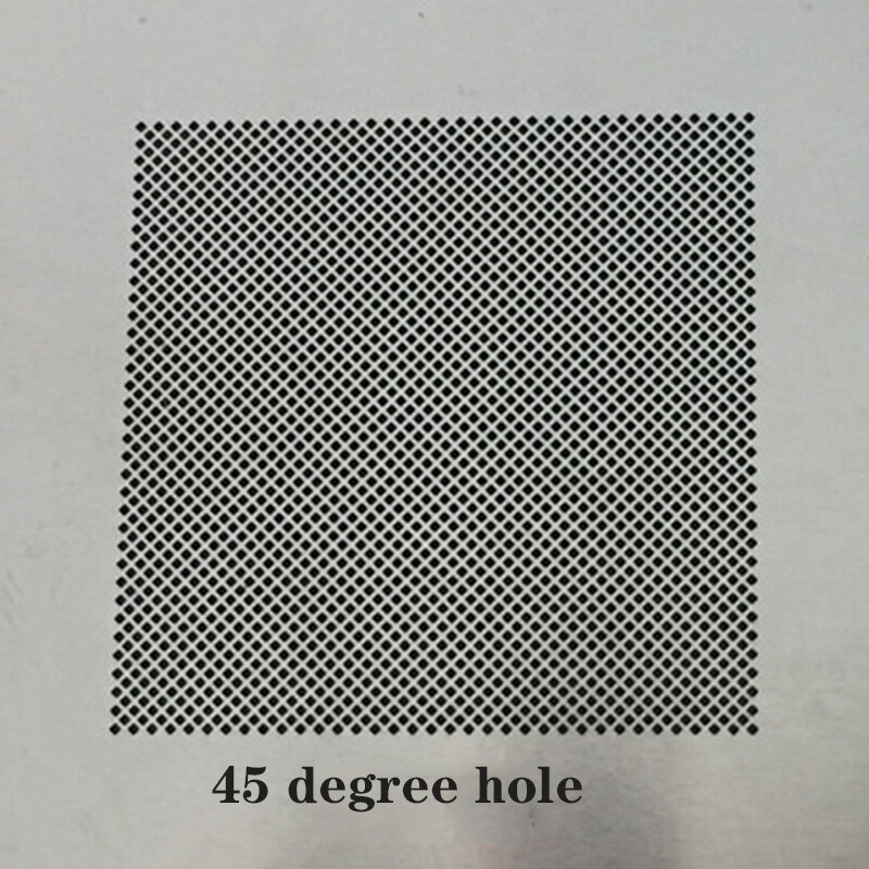 Amaoe-Universal BGA Stencil, Rede de solda multifunções, Modelo de calor direto, Solda Net, 0,12mm, Paralelo 45 Graus Hole, 0,3 0,35 0,4 0,5