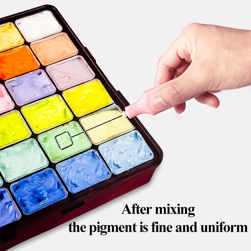 Electric Gouache Paints Mixer/Stirrer/Agitator Student/Artist Pigments Fast Stir Even Toning/Stirring/Blending/Color Mixing Tool