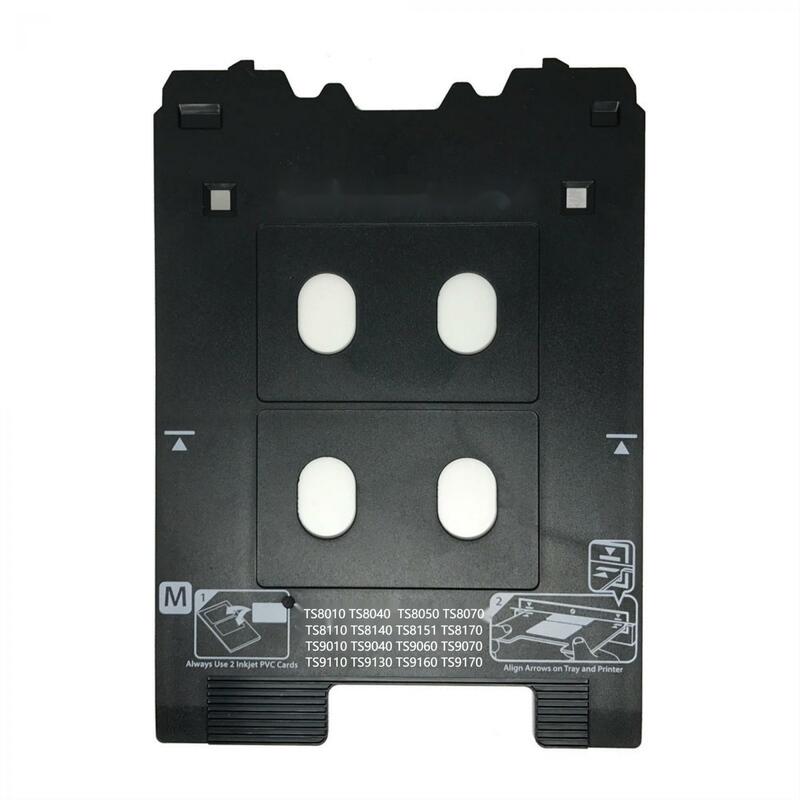 Wysokiej jakości PVC ID biały tacka na karty do drukarek atramentowych do Canon Pixma TS8010 TS8110 TS8140 TS8170 TS9010 TS9040 TS9110 TS9170
