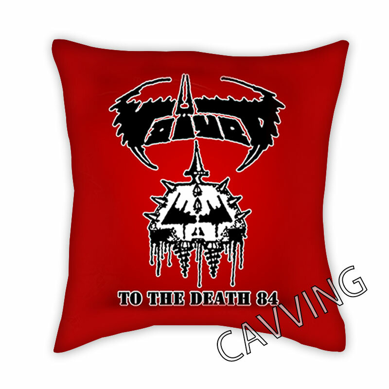 VOIVOD Band 3D Printed Polyester Decorative Pillowcases Throw Pillow Cover Square Zipper Cases Fans Gifts