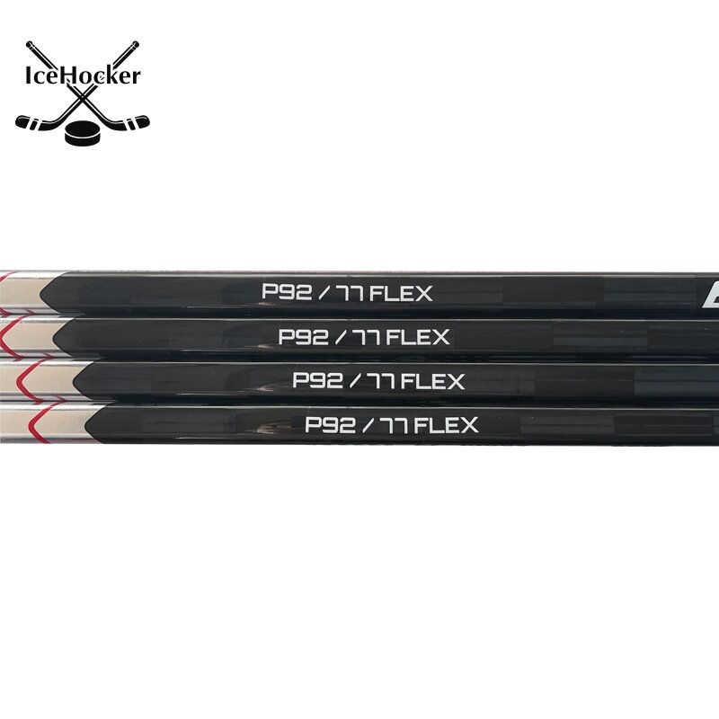 V Series Ice Hockey Sticks, peso leve, em branco, fibra de carbono, fita, frete grátis, 380g, novo, 2 Pack