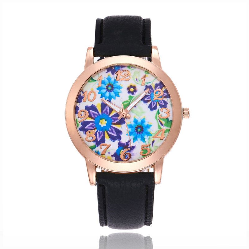 Pofunuo 패션 럭셔리 여성 시계 캐주얼 석영 손목 시계 뜨거운 판매 비즈니스 시계 시계