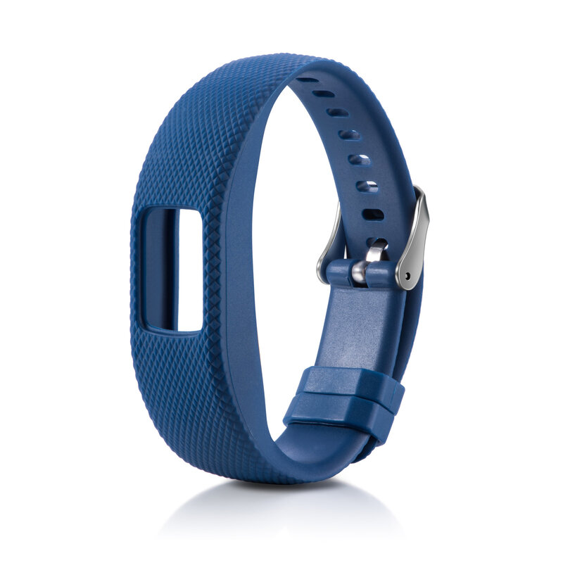 Plaid Textured Watch Band Wristband for Garmin vivofit 4 Replacement Silicone Strap for Garmin vivofit4 Rubber Sport Bracelet