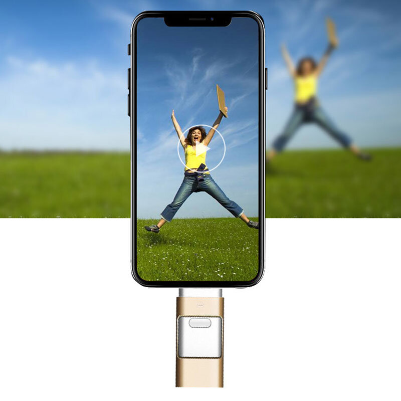 Usb Flash Drives 2Tb Compatibel Iphone/Ios/Apple/Ipad/Android & Pc 512Gb Bliksem otg Jump Drive 3.0 Usb Memory Stick 1Tb