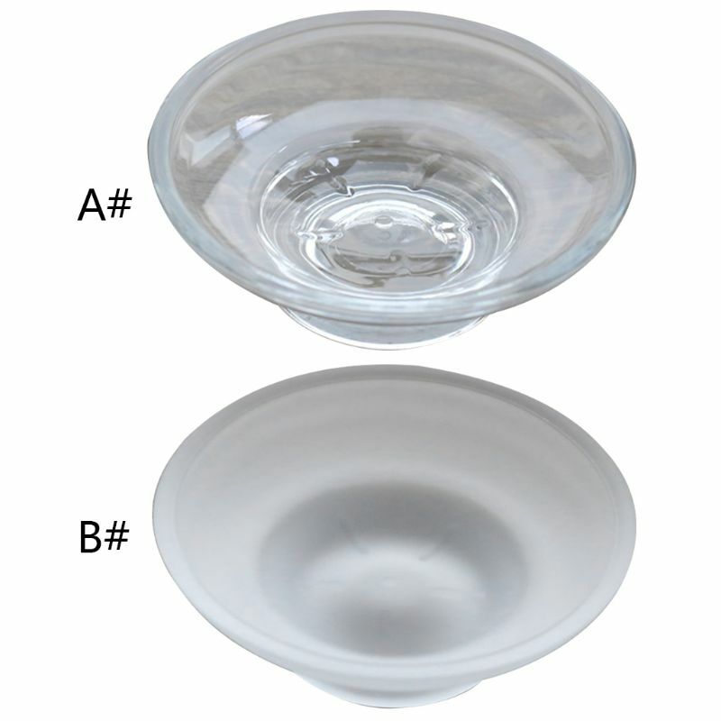 Creative Glass Soap Dish Clear Storage Box Holder Bathroom Accessories for Shower Hotel Home Kitchen Sink Decoration
