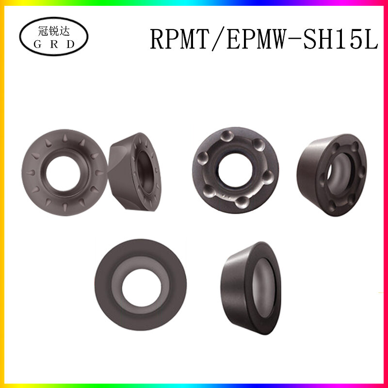 R4 R5 R6 RPMW RPMT08T2 RPMW1204 RPMW1003 lame SH15L pour le processus, acier ordinaire, nouveauté 100%