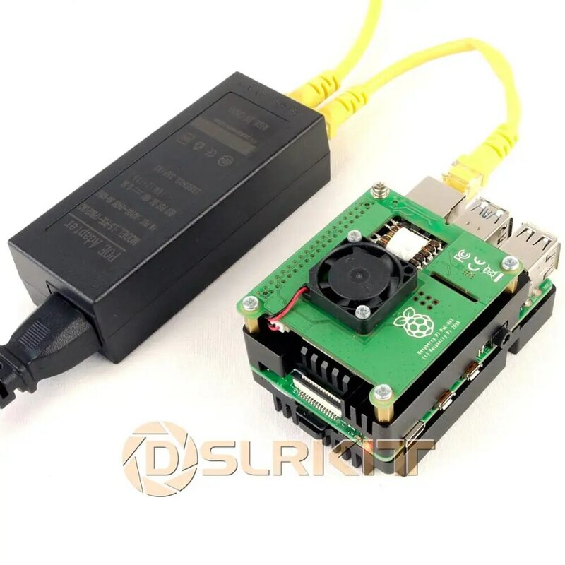 DSLRKIT Gigabit PoE Injector 802.3at PoE+ Adapter Power Over Ethernet unifi AP 1000Mbps
