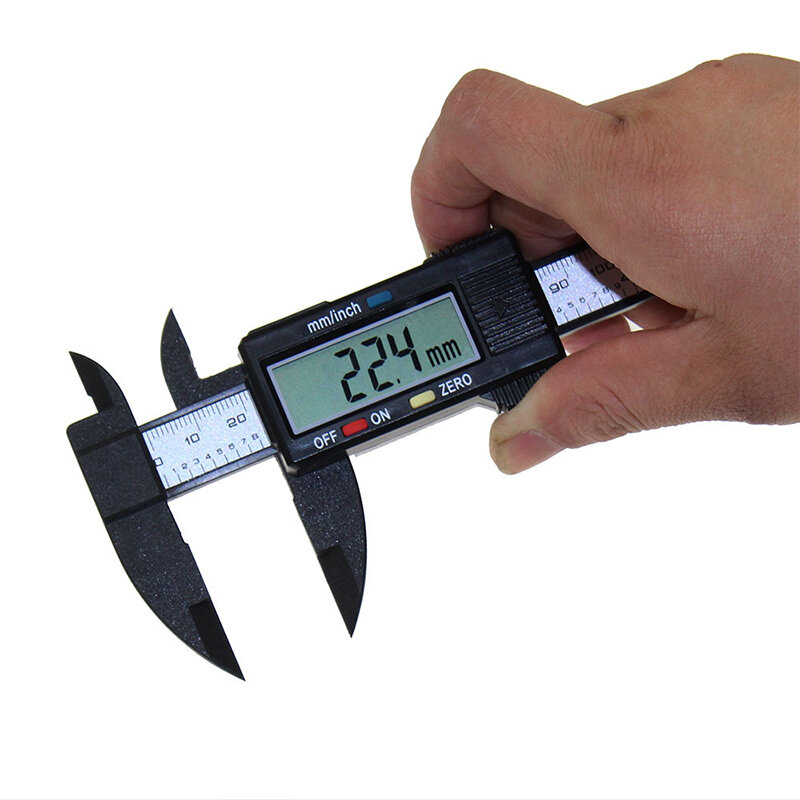 Цифровой штангенциркуль, 6 дюймов, Электронный штангенциркуль с нониусом, 100 мм, цифровой микрометр, линейка, измерительный инструмент 150 мм, 0,1 мм