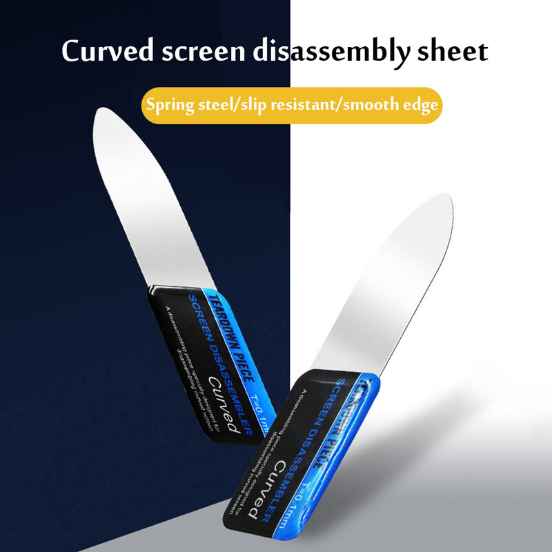 Qianli Werkzeug Ultra Dünne Hebeln Spudger Demontage Karte Gewidmet für Curved Screen mittleren rahmen shell Bildschirm Eröffnung Werkzeug Messer