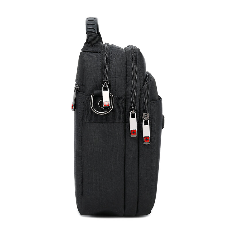 JANGEAR мужские легкие нейлоновые сумки, повседневная сумка через плечо, дорожная сумка-тоут, водонепроницаемые сумки через плечо, мужская деловая горизонтальная сумка