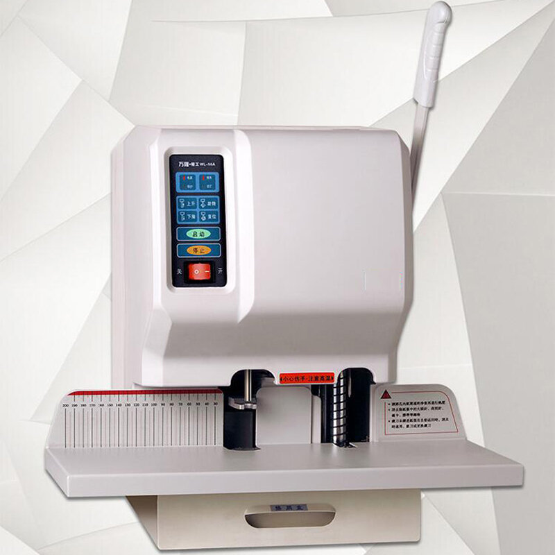 Máquina de ligação de papel tubo de nylon, prensa quente, rebitador, temperatura constante automático, 220v
