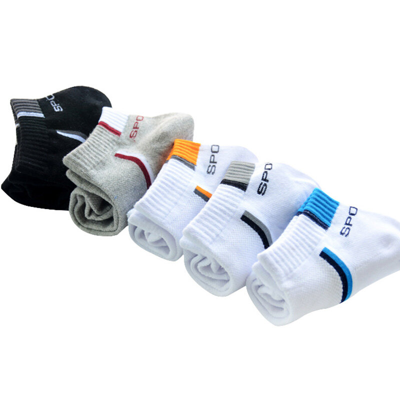 5 paare/los Männer Socken Stretchy Gestaltung Jugendliche Kurz Socke Anzug für Alle Saison Nicht-rutsch Langlebig Männlichen Socken Strumpfwaren neue