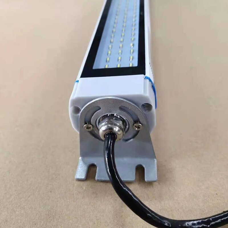 24V 220V LED fresatura macchine utensili CNC luci antideflagranti impermeabile a prova di olio officina lampada da lavoro a parete montata su superficie