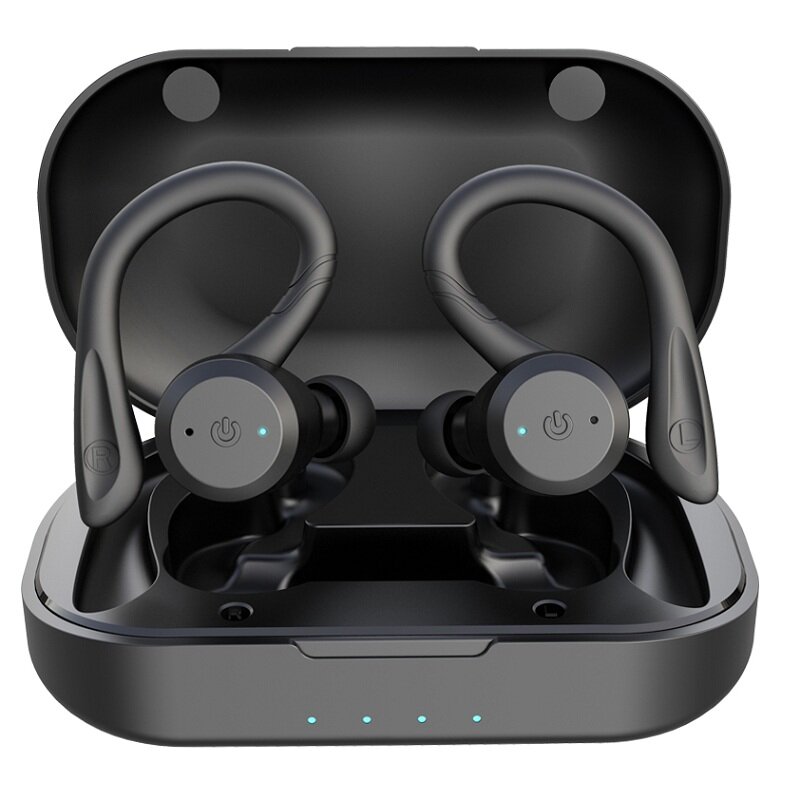 20 godzin czas odtwarzania pływanie wodoodporne słuchawki Bluetooth podwójny styl noszenia sportowy bezprzewodowy zestaw słuchawkowy TWS Ipx7 słuchawki douszne Stereo